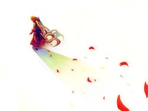 Rating: Safe Score: 0 Tags: 1girl blonde_hair cherry_blossoms dress flower fox_ears fox_tail hat image long_hair long_sleeves petals rose_petals shinku solo striped tail very_long_hair yakumo_ran yakumo_yukari User: admin