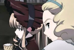 Rating: Safe Score: 0 Tags: 2girls bangs blonde_hair blush close-up flower hat image long_hair long_sleeves looking_at_another multiple_girls pink_rose profile rose sarah shinku sidelocks solo yuri User: admin