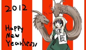 Rating: Safe Score: 0 Tags: 1girl blue_eyes brown_hair costume_switch dress green_dress green_eyes heterochromia image long_hair long_sleeves new_year red_background red_border red_eyes rising_sun suiseiseki sunburst User: admin