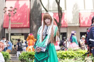 Rating: Safe Score: 0 Tags: 3d 6+girls apron black_hair blue_dress blurry blurry_background blurry_foreground brown_hair day depth_of_field dress flower long_hair multiple_girls outdoors photo pink_hair school_uniform short_hair skirt solo standing suiseiseki User: admin