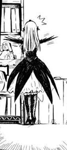 Rating: Safe Score: 0 Tags: 1girl greyscale image long_hair monochrome skirt solo suigintou surprised User: admin