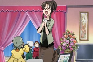 Rating: Safe Score: 0 Tags: 4girls :d blonde_hair closed_eyes curtains flower glasses image kanaria kusabue_mitsu long_hair long_sleeves multiple_girls open_mouth ponytail smile solo User: admin