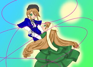 Rating: Safe Score: 0 Tags: 2girls brown_hair capelet dress green_eyes hat heterochromia image long_hair long_sleeves multiple_girls pair red_eyes siblings sisters smile souseiseki string string_of_fate suiseiseki twins very_long_hair User: admin