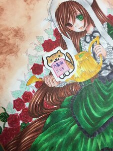 Rating: Safe Score: 0 Tags: 1girl brown_hair dress flower frills green_dress green_eyes hat head_scarf heterochromia image long_hair long_sleeves orange_flower pink_flower pink_rose purple_rose red_eyes red_flower red_rose rose smile solo souseiseki suiseiseki thorns traditional_media very_long_hair watering_can yellow_flower yellow_rose User: admin