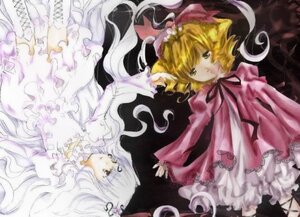 Rating: Safe Score: 0 Tags: 2girls blonde_hair bow dress frills hina_ichigo hinaichigo image kirakishou long_hair long_sleeves multiple_girls pair pink_dress ribbon rotational_symmetry silver_hair very_long_hair white_dress User: admin