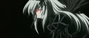 Rating: Safe Score: 0 Tags: 1girl black_background dark image long_hair long_sleeves profile simple_background solo suigintou upper_body wings User: admin