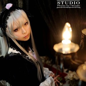 Rating: Safe Score: 0 Tags: 1girl dress flower lips long_hair looking_at_viewer rose silver_hair solo suigintou User: admin