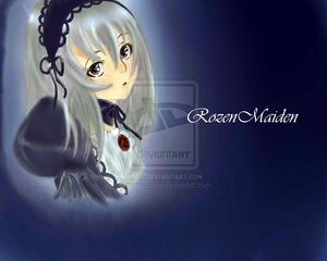 Rating: Safe Score: 0 Tags: 1girl black_dress black_ribbon dress flower frills hairband image lolita_hairband long_hair long_sleeves looking_at_viewer puffy_sleeves ribbon rose silver_hair solo suigintou text_focus upper_body wings User: admin