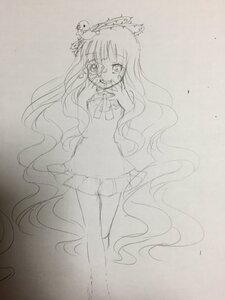 Rating: Safe Score: 0 Tags: 1girl crown dress image kirakishou long_hair monochrome solo tears very_long_hair User: admin