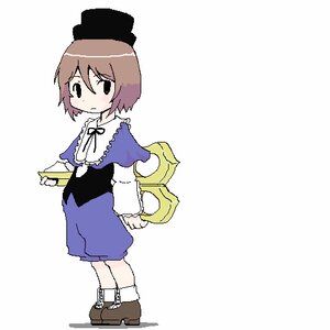 Rating: Safe Score: 0 Tags: 1girl blush brown_hair capelet full_body hat image long_sleeves ribbon shoes short_hair socks solo souseiseki standing white_legwear User: admin