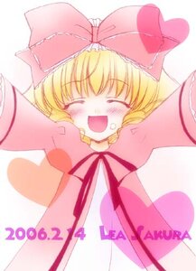 Rating: Safe Score: 0 Tags: 1girl :d ^_^ ^o^ blonde_hair blush bow closed_eyes dress hair_bow heart hina_ichigo hinaichigo image open_mouth pink_bow ribbon smile solo tears User: admin