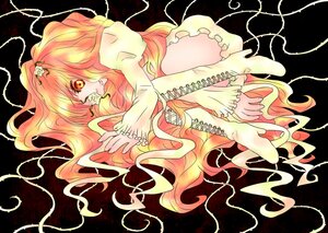 Rating: Safe Score: 0 Tags: 1girl blonde_hair boots cross-laced_footwear dress flower gradient_hair hair_ornament hijiri_byakuren image kirakishou knee_boots lace-up_boots long_hair multicolored_hair solo thigh_boots very_long_hair yellow_eyes User: admin