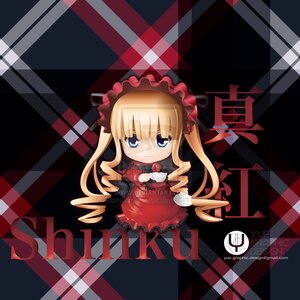 Rating: Safe Score: 0 Tags: 1girl argyle argyle_background blonde_hair blue_eyes bonnet bow checkered checkered_background checkered_floor chess_piece chibi copyright_name doll dress flower long_hair pantyhose red_dress rose shinku solo tile_floor tiles User: admin