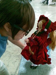 Rating: Safe Score: 0 Tags: brown_hair doll head_out_of_frame long_hair long_sleeves multiple_girls outdoors sakurada_jun shinku solo water User: admin