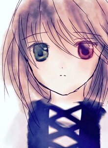 Rating: Safe Score: 0 Tags: 1girl bangs blue_eyes blurry eyebrows_visible_through_hair hariruri image looking_at_viewer solo souseiseki User: admin