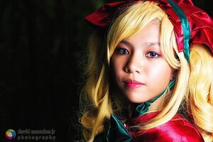 Rating: Safe Score: 0 Tags: 1girl artist_name auto_tagged blonde_hair blue_eyes bow d.va_(overwatch) earrings eyelashes eyeliner jewelry lips looking_at_viewer makeup nose portrait purple_eyes shinku solo twintails watermark web_address User: admin