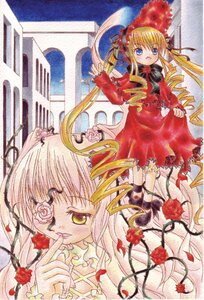 Rating: Safe Score: 0 Tags: 2girls blonde_hair blue_eyes dress drill_hair flower image kirakishou long_hair long_sleeves looking_at_viewer marker_(medium) multiple_girls pair pink_flower pink_rose red_dress red_flower red_rose rose shinku smile traditional_media twintails very_long_hair vines User: admin
