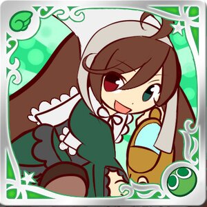 Rating: Safe Score: 0 Tags: 1girl :d auto_tagged brown_hair card_(medium) character_name dress heterochromia holding holding_weapon image open_mouth red_eyes smile solo star_(symbol) suiseiseki sword weapon User: admin