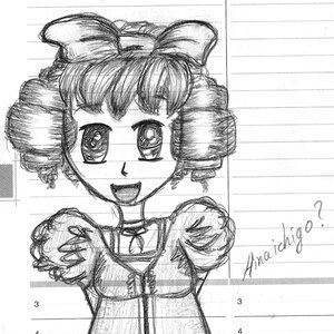 Rating: Safe Score: 0 Tags: 1girl emphasis_lines graphite_(medium) greyscale hinaichigo image monochrome open_mouth sketch smile solo traditional_media User: admin