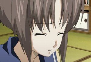 Rating: Safe Score: 0 Tags: 1girl ^_^ bangs blush close-up closed_eyes face human image indoors kashiwaba_tomoe portrait sailor_collar school_uniform screenshot serafuku sidelocks solo User: admin