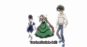 Rating: Safe Score: 0 Tags: 1boy 2boys 2girls black_hair blue_dress brown_hair dress glasses green_dress hat image long_hair long_sleeves multiple_boys multiple_girls pair ribbon short_hair siblings souseiseki standing suiseiseki User: admin