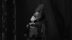 Rating: Safe Score: 0 Tags: 1girl auto_tagged bonnet dress drill_hair image long_hair monochrome profile shinku solo User: admin