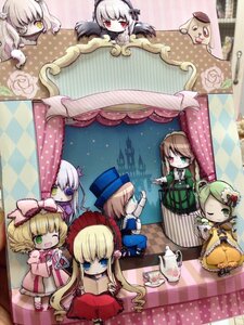Rating: Safe Score: 0 Tags: 6+girls blonde_hair blue_dress blue_eyes bonnet bow brown_hair checkered checkered_floor cup doll dress drill_hair eyepatch flower green_eyes hair_bow hairband hat hina_ichigo kanaria long_hair long_sleeves multiple_dolls multiple_girls one_eye_closed open_mouth pink_bow pink_dress red_eyes shinku short_hair silver_hair sitting smile souseiseki suigintou suiseiseki tagme teacup twintails very_long_hair yellow_eyes User: admin