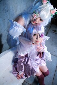 Rating: Safe Score: 0 Tags: 2girls blindfold eyepatch lips long_hair lying multiple_cosplay multiple_girls on_back sitting tagme thighhighs User: admin