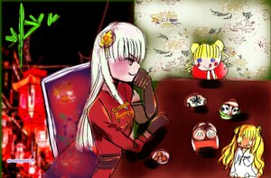 Rating: Safe Score: 0 Tags: :q blonde_hair hair_ornament image long_hair multiple multiple_girls tagme tongue tongue_out User: admin
