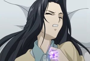 Rating: Safe Score: 0 Tags: 1girl black_hair braid clenched_teeth closed_eyes grimace human image kakizaki_megu long_hair school_uniform screenshot shirt solo teeth User: admin