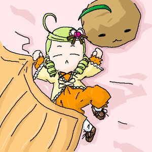 Rating: Safe Score: 0 Tags: 1girl >_< ahoge auto_tagged blonde_hair blush dress drill_hair image kanaria long_sleeves orange_dress solo yellow_dress User: admin