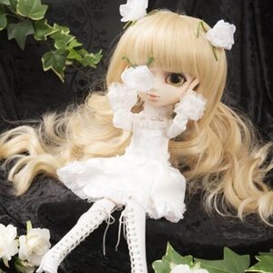 Rating: Safe Score: 0 Tags: 1girl bangs blonde_hair doll dress flower gloves hair_ornament kirakishou lace lips long_hair looking_at_viewer solo upper_body white_flower User: admin