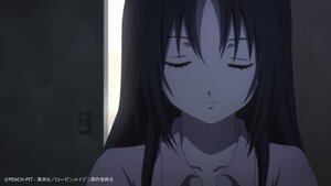 Rating: Safe Score: 0 Tags: 1girl bangs closed_eyes closed_mouth collarbone human image kakizaki_megu long_hair screenshot smile solo User: admin