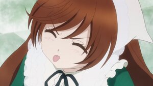 Rating: Safe Score: 0 Tags: 1girl :p blush brown_hair closed_eyes frills image ribbon solo suiseiseki tongue tongue_out User: admin