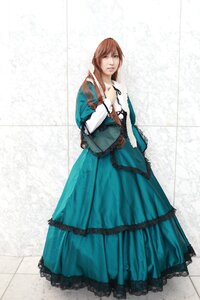 Rating: Safe Score: 0 Tags: 1girl aqua_dress blue_dress dress green_dress long_hair solo standing suiseiseki User: admin