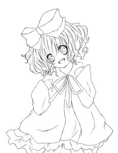 Rating: Safe Score: 0 Tags: 1girl :d bow dress greyscale hinaichigo image long_sleeves looking_at_viewer monochrome open_mouth ribbon short_hair sleeves_past_wrists smile solo striped vertical_stripes User: admin