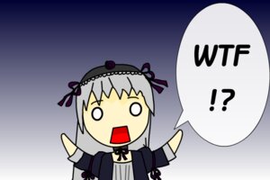 Rating: Safe Score: 0 Tags: !? 1girl chibi gothic_lolita gradient gradient_background hairband image lolita_fashion lolita_hairband long_hair long_sleeves open_mouth silver_hair solo suigintou User: admin