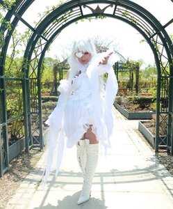 Rating: Safe Score: 0 Tags: 1girl closed_eyes day dress kirakishou overgrown solo standing sunlight white_hair window User: admin