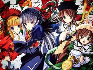 Rating: Safe Score: 0 Tags: 4girls blonde_hair blue_eyes bonnet brown_hair cup dress drill_hair flower frills green_dress green_eyes hairband hat head_scarf heterochromia image long_hair long_sleeves looking_at_viewer multiple multiple_girls red_eyes rose shinku souseiseki suigintou suiseiseki tagme tea teacup very_long_hair watering_can User: admin