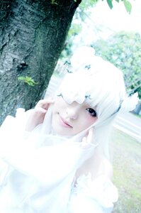 Rating: Safe Score: 0 Tags: 1girl bangs closed_mouth kirakishou lips long_hair looking_at_viewer portrait smile solo white_hair white_theme User: admin