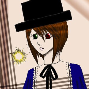 Rating: Safe Score: 0 Tags: 1girl auto_tagged brown_hair closed_mouth dress green_eyes hat heterochromia image looking_at_viewer red_eyes ribbon short_hair solo souseiseki striped upper_body vertical_stripes User: admin