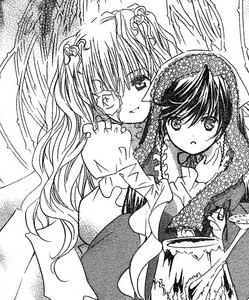 Rating: Safe Score: 0 Tags: 2girls dress greyscale hug image kirakishou long_hair long_sleeves looking_at_viewer monochrome multiple_girls oekaki pair smile suiseiseki User: admin