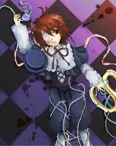 Rating: Safe Score: 0 Tags: 1girl argyle argyle_background argyle_legwear blood board_game brown_hair card checkered checkered_background checkered_floor checkered_kimono checkered_skirt chess_piece costume_switch dress floor flower heterochromia image king_(chess) knight_(chess) lolita_fashion lying on_back on_floor perspective petals red_eyes ribbon rose short_hair solo tile_floor tiles vanishing_point User: admin