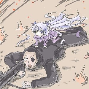 Rating: Safe Score: 0 Tags: 2girls barasuishou black_dress black_hair dress gun holding_weapon image long_hair long_sleeves multiple_girls solo weapon User: admin