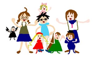 Rating: Safe Score: 0 Tags: black_hair blonde_hair braid brown_hair dress glasses image long_hair multiple multiple_girls tagme twin_braids User: admin