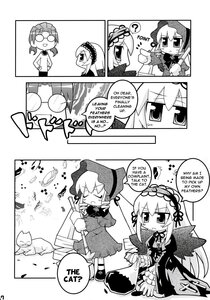 Rating: Safe Score: 0 Tags: 2girls ? bangs blush capelet chibi closed_eyes comic doujinshi doujinshi_#109 dress eyebrows_visible_through_hair greyscale hat image long_hair long_sleeves monochrome multiple multiple_girls wide_sleeves User: admin