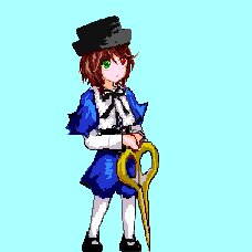 Rating: Safe Score: 0 Tags: 1girl blue_background blue_skirt brown_hair capelet full_body green_eyes hat heterochromia image long_sleeves pantyhose red_eyes shoes short_hair simple_background skirt solo souseiseki standing white_legwear User: admin