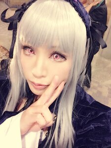 Rating: Safe Score: 0 Tags: 1girl bangs blonde_hair closed_mouth face hairband lips long_hair looking_at_viewer portrait ribbon solo suigintou v User: admin