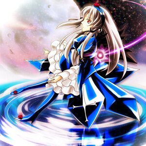 Rating: Safe Score: 0 Tags: 1girl dress frills full_body hairband image long_hair long_sleeves red_eyes solo star_(sky) starry_sky suigintou wings User: admin