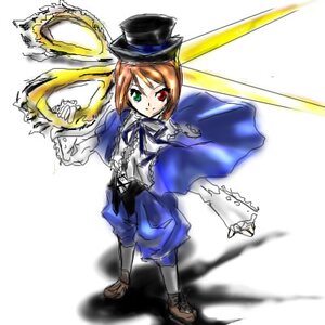 Rating: Safe Score: 0 Tags: 1girl auto_tagged blue_dress brown_hair dress frills full_body green_eyes hat heterochromia image long_sleeves looking_at_viewer pantyhose red_eyes smile solo souseiseki standing top_hat white_background User: admin